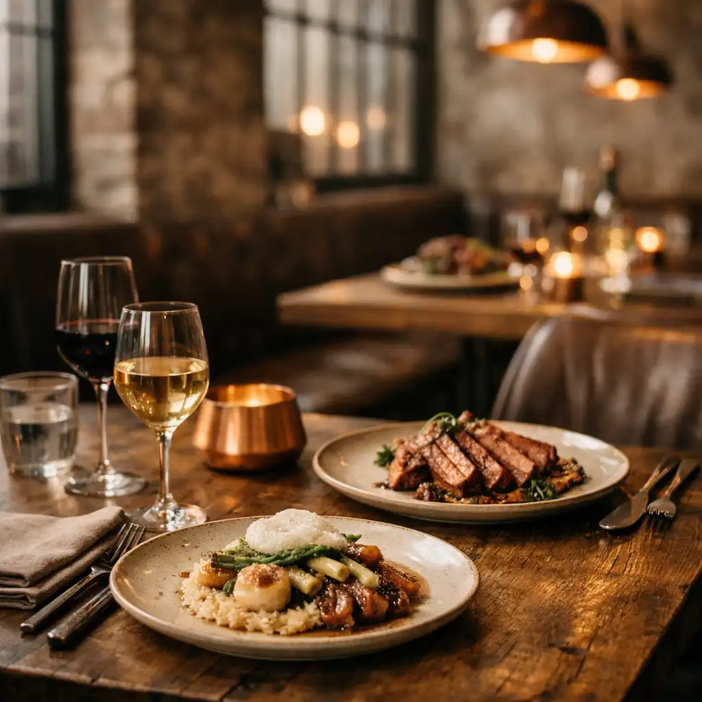 Intérieur du restaurant