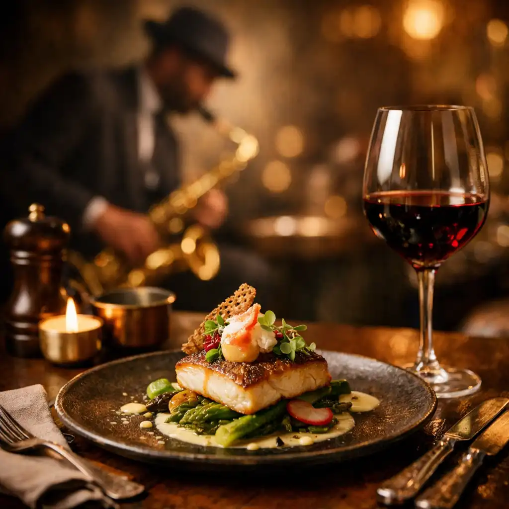 Dîner jazz avec musique live