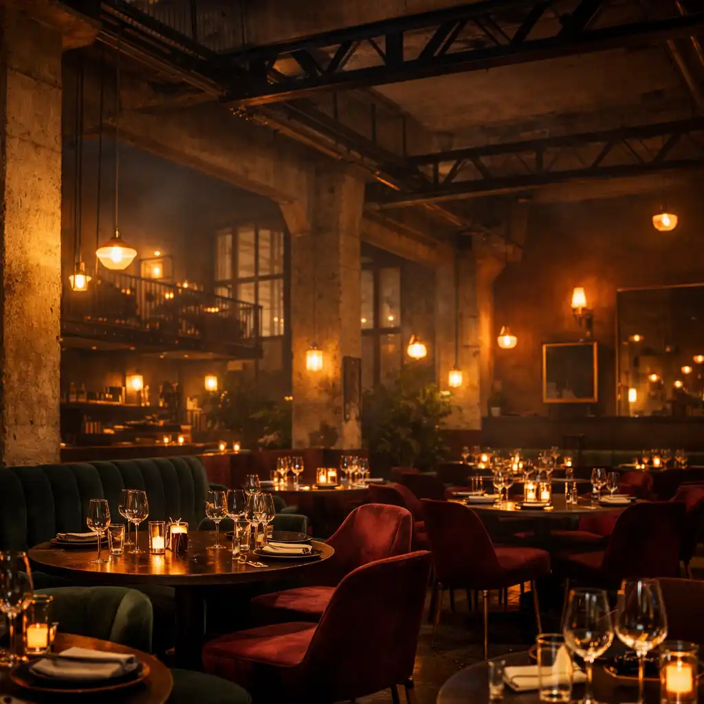 Loft restaurant élégant